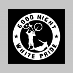 Bike Punx Good Night White Pride čierne trenírky BOXER s tlačeným logom,  top kvalita 95%bavlna 5%elastan